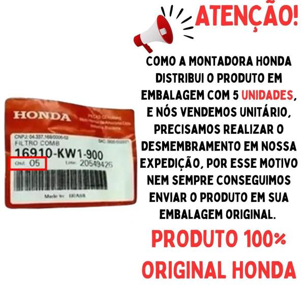 Imagem de Filtro Combustível Honda Moto Carburada + I Metro Mangueira Luciflex 