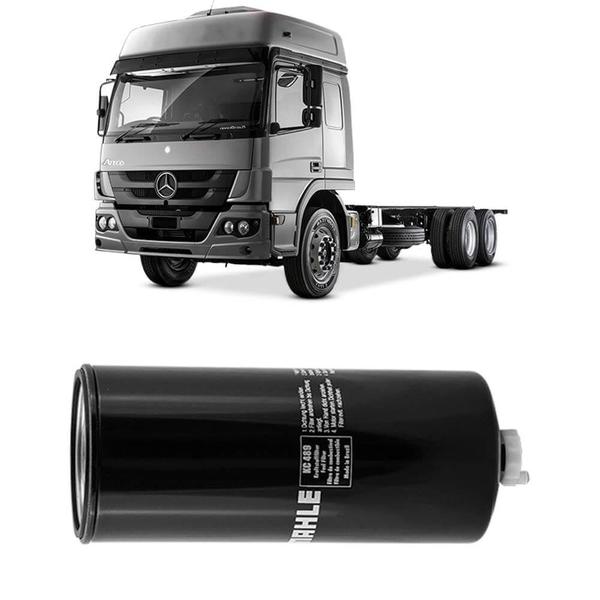 Imagem de Filtro Combustivel Mercedes Benz Atego OM926 2012 a 2018 Metal Leve