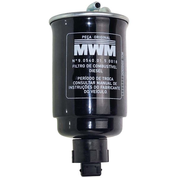 Imagem de Filtro Combustivel S10 2.8 MWM 2000/2004 - Motor Mecanico - Com Sensor