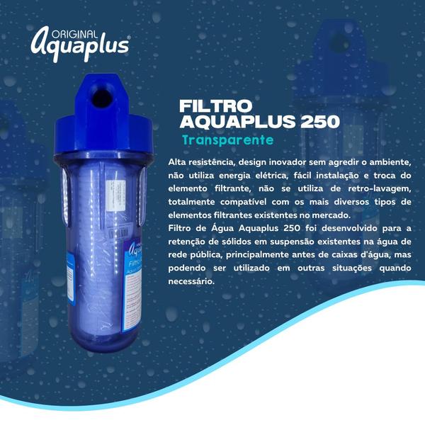 Imagem de Filtro Completo Por Pressão Aquaplus 250 Água Filtrada