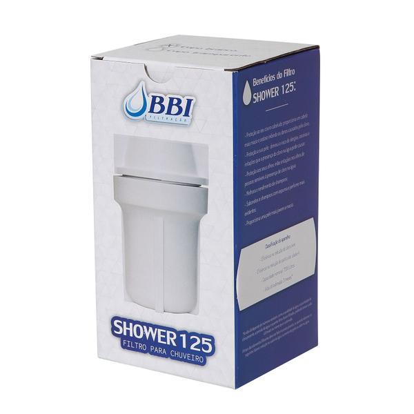 Imagem de Filtro de agua Branco para Chuveiro e Ducha SHOWER 125