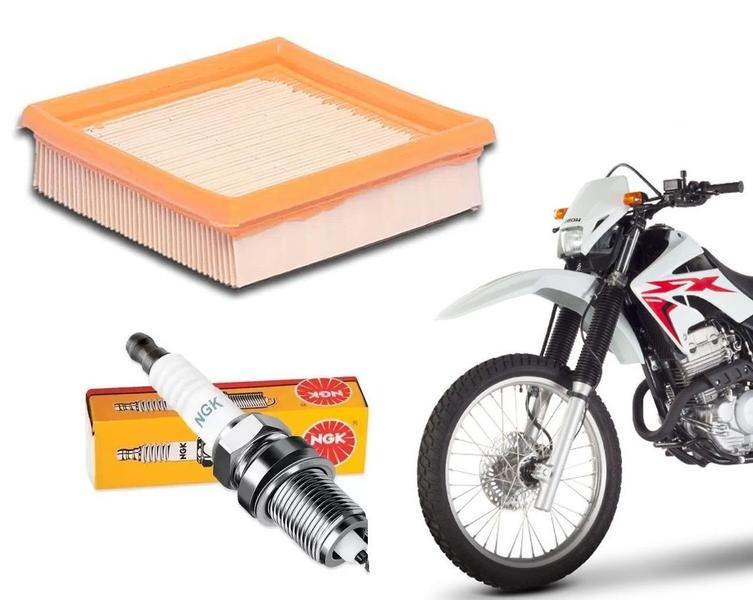 Filtro De Ar Arm 448/1 Vela Ngk Cr8eh-9s Xr 250 Tornado - Tecfil - Ngk Imagem de Filtro De Ar Arm 448/1 Vela Ngk Cr8eh-9s Xr 250 Tornado
