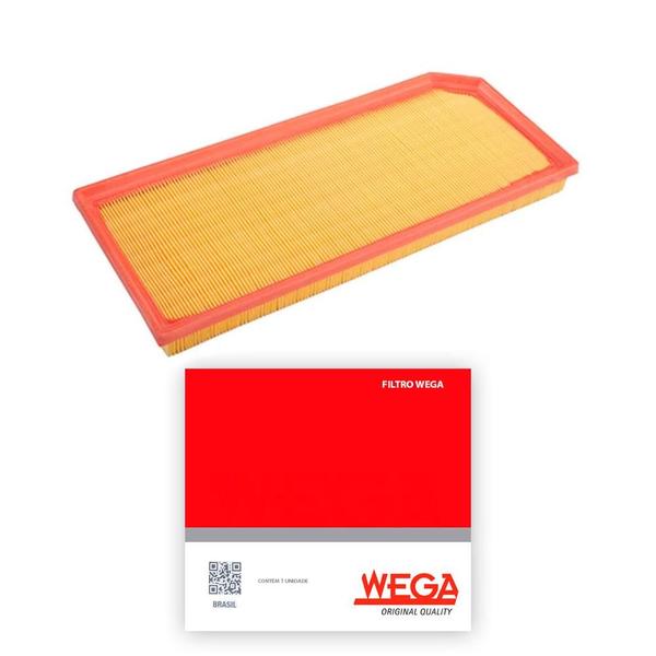 Filtro de Ar Audi TT 2.0 16V 2007 a 2010 Wega Imagem de Filtro de Ar Audi TT 2.0 16V 2007 a 2010 Wega