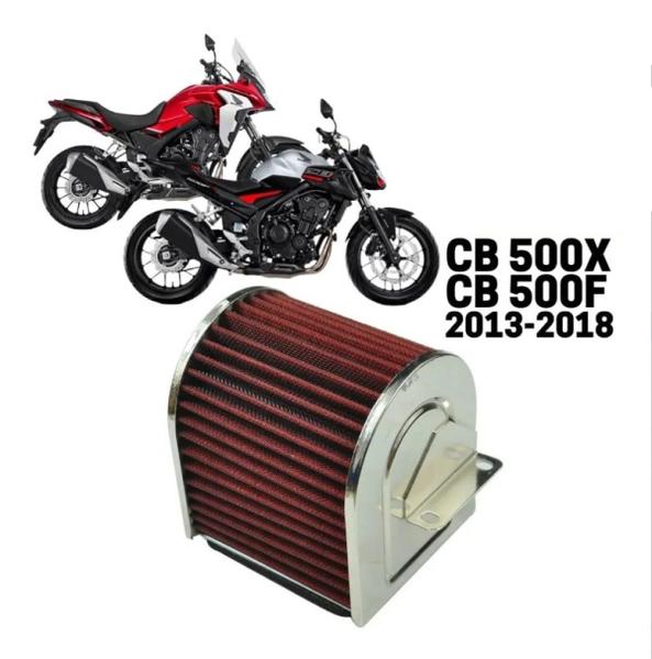 Filtro De Ar Cb500f Cbr500r Cb500x 2013 A 2018 Lavavel - CYLETO Imagem de Filtro De Ar Cb500f Cbr500r Cb500x 2013 A 2018 Lavavel