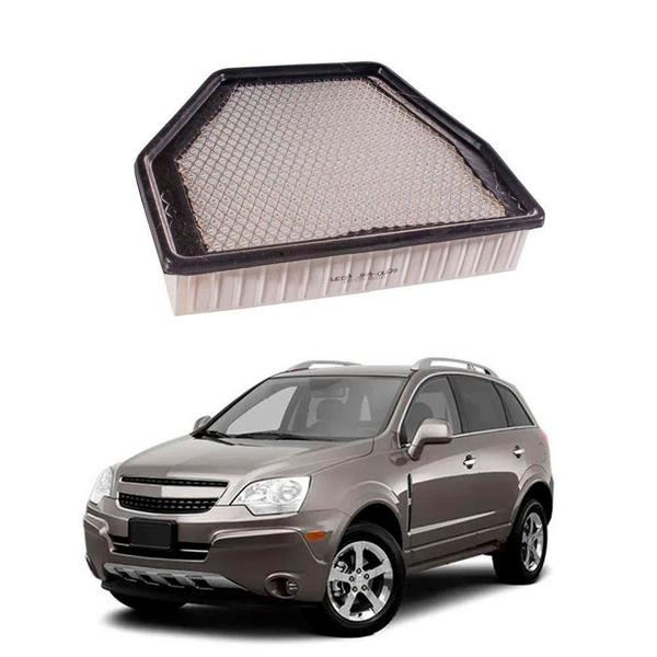 Imagem de Filtro de Ar Chevrolet Captiva 2.4 3.0 3.6 2008 a 2017 Wega