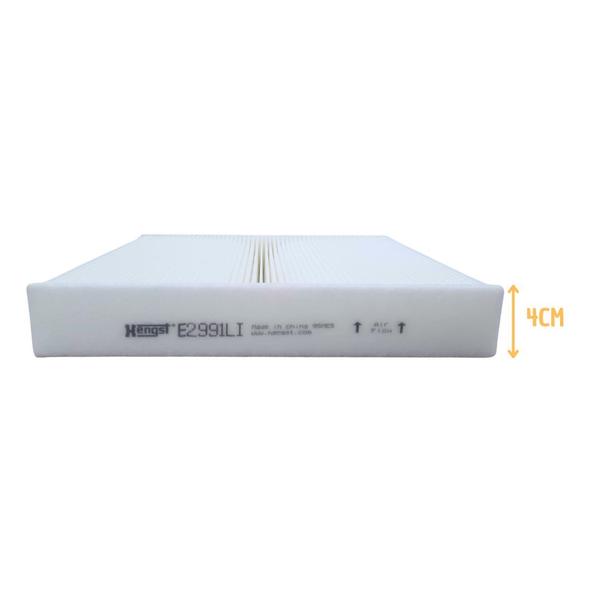 Filtro de Ar Condicionado BMW 320i 328i 335i M235i HENGST Imagem de Filtro de Ar Condicionado BMW 320i 328i 335i M235i HENGST