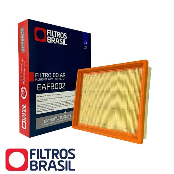 Filtro de Ar do Motor Chevrolet Corsa Wind 1.0/1.4 94/02 EAFB002 - Filtros Brasil Imagem de Filtro de Ar do Motor Chevrolet Corsa Wind 1.0/1.4 94/02 EAFB002