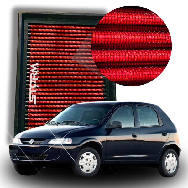 Filtro De Ar Esportivo Chevrolet Celta Motor 1.4 2000 A 2016 - Rs Filter Imagem de Filtro De Ar Esportivo Chevrolet Celta Motor 1.4 2000 A 2016