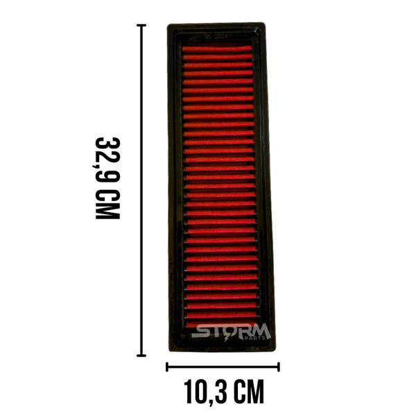 Filtro De Ar Esportivo Citroen C3 1.6 16V Flex 2006 A 2022 - Rs Filter Tendance Attraction Imagem de Filtro De Ar Esportivo Citroen C3 1.6 16V Flex 2006 A 2022