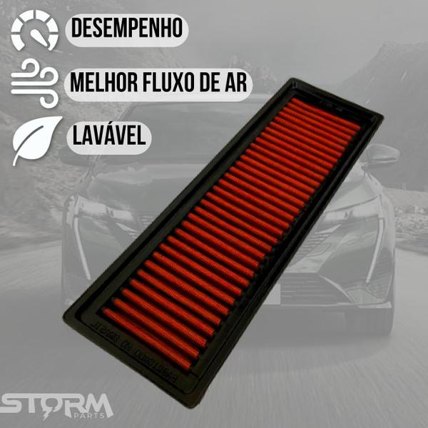 Filtro De Ar Esportivo Citroen C3 1.6 16V Flex 2006 A 2022 - Rs Filter Tendance Attraction Imagem de Filtro De Ar Esportivo Citroen C3 1.6 16V Flex 2006 A 2022