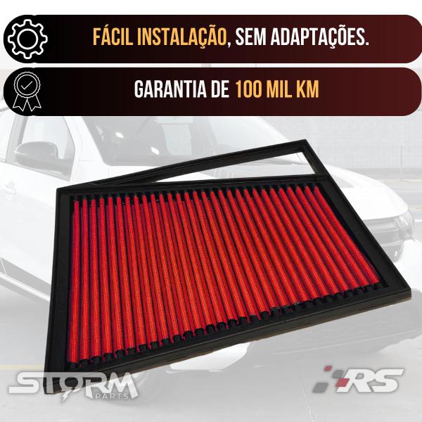 Imagem de Filtro De Ar Esportivo Fiat Mobi 1.0 Firely Ano 2017 A 2020 Drive Like Flex Manual Way Easy on Drive Velocity 2018 2019