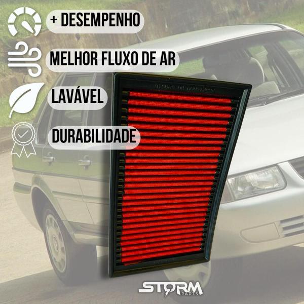 Imagem de Filtro De Ar Esportivo Volkswagen Santana 1.8 8V 1997 A 2006