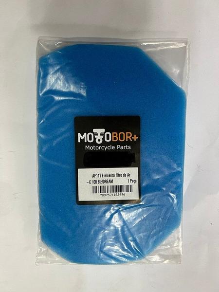 Filtro de ar (espuma) motobor honda biz100 / dream100 Imagem de Filtro de ar (espuma) motobor honda biz100 / dream100