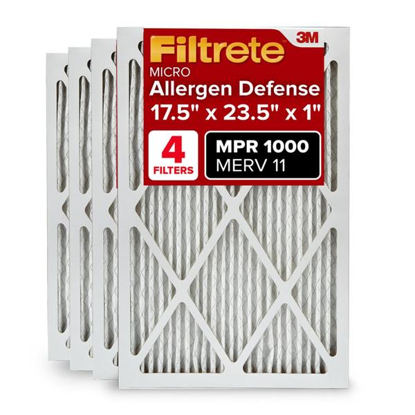 Imagem de Filtro de ar Filtrete AC Furnace MERV 11 MPR 1000 17,5x23,5x1