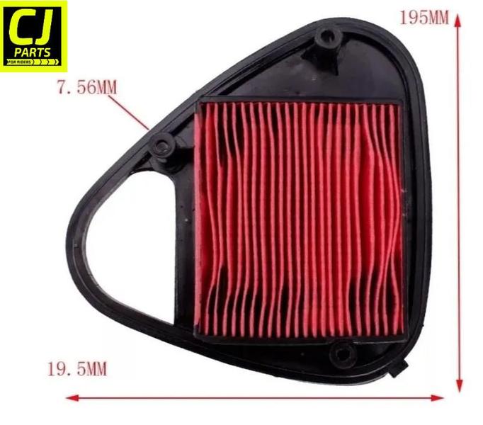 Filtro De Ar Honda Shadow 600 1998 A 2001 . - CVK Imagem de Filtro De Ar Honda Shadow 600 1998 A 2001 .