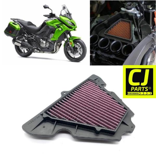 Filtro De Ar Kawasaki z1000 Versys klz1000 Ninja 1000 Lavavel - LOPOR Imagem de Filtro De Ar Kawasaki z1000 Versys klz1000 Ninja 1000 Lavavel