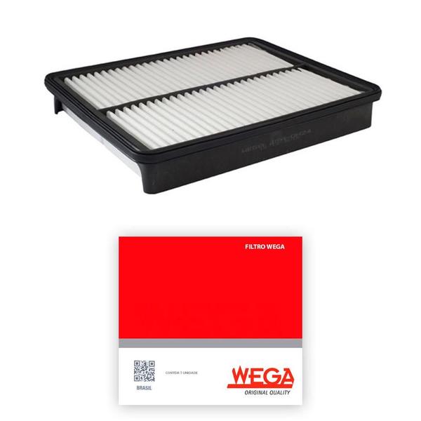 Filtro de Ar Kia Sorento 2.4 3.5 2003 a 2021 Wega Imagem de Filtro de Ar Kia Sorento 2.4 3.5 2003 a 2021 Wega