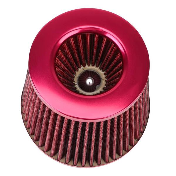 Filtro de Ar Universal para Carro (3 Polegadas) - Kit de Indução de Ar Frio com Cone Imagem de Filtro de Ar Universal para Carro (3 Polegadas) - Kit de Indução de Ar Frio com Cone