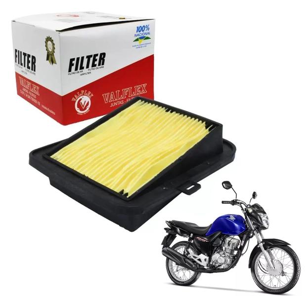 Filtro De Ar Valflex Cg Titan Fan Cargo Start 125 150 160 De 2014 Ate 2022 Imagem de Filtro De Ar Valflex Cg Titan Fan Cargo Start 125 150 160 De 2014 Ate 2022