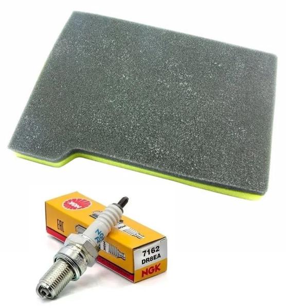 Filtro De Ar Vela Ngk Dr8ea Motor Xtz Lander YS Fazer 250 De 2005 Ate 2015 - Dvsc - Ngk Imagem de Filtro De Ar Vela Ngk Dr8ea Motor Xtz Lander YS Fazer 250 De 2005 Ate 2015