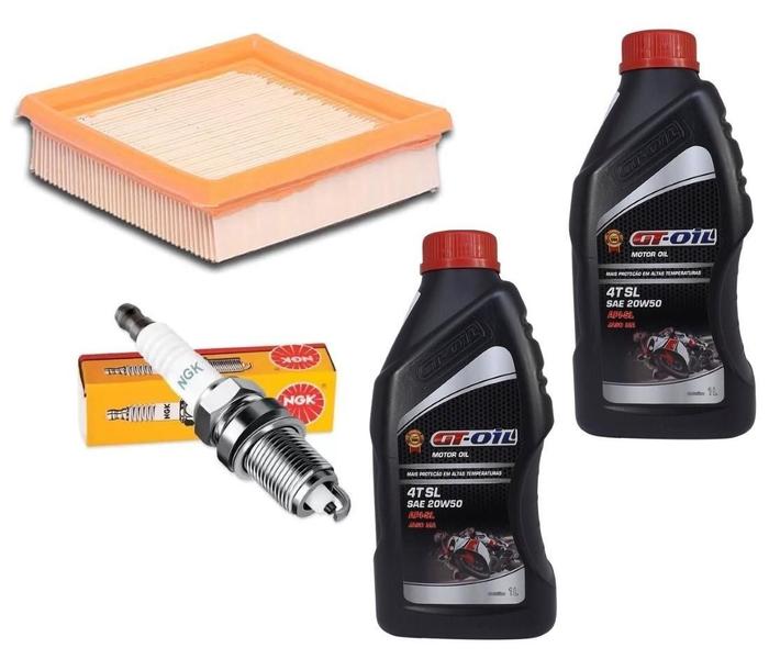 Filtro De Ar Vela Ngk Oleo Gt 20W50 Mineral Xr 250 Tornado - Tecfil Imagem de Filtro De Ar Vela Ngk Oleo Gt 20W50 Mineral Xr 250 Tornado