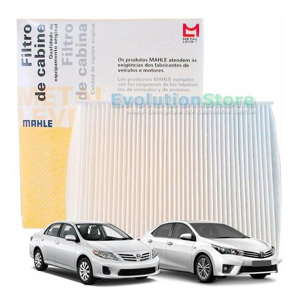 Imagem de Filtro De Cabine Ar Condicionado Corolla 2009 À 2019  Mahle MetalLeve LA655