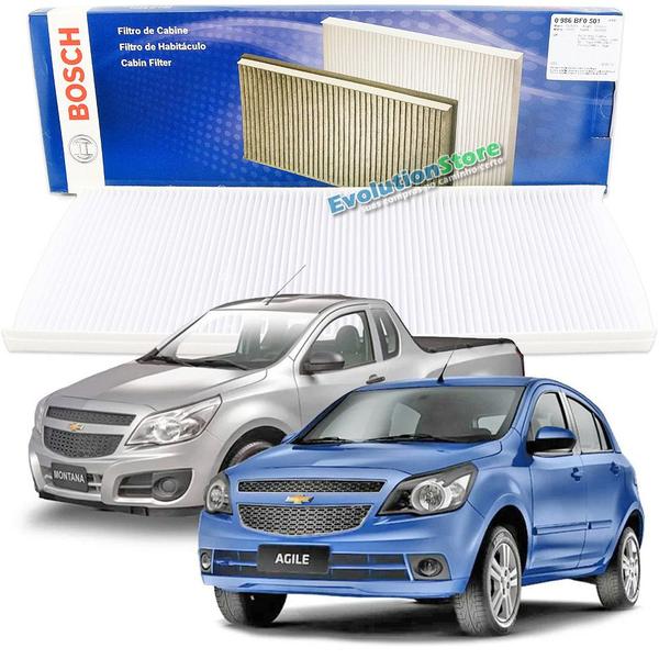 Imagem de Filtro De Cabine Ar Condicionado Corsa Classic  Bosch 0986BF0501