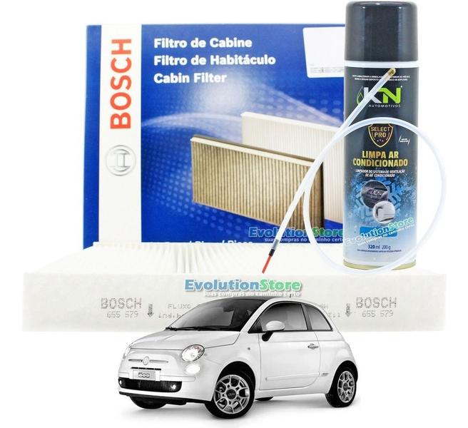 Imagem de Filtro De Cabine Ar Condicionado Fiat 500 Cinquecento Com Spray Sonda  Bosch 0986BF0596