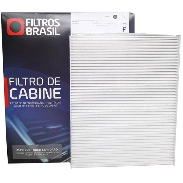 Imagem de Filtro de Cabine Ar Condicionado para Fiat Linea e Punto + Higienizador Limpa Ar Condicionado Automotivo