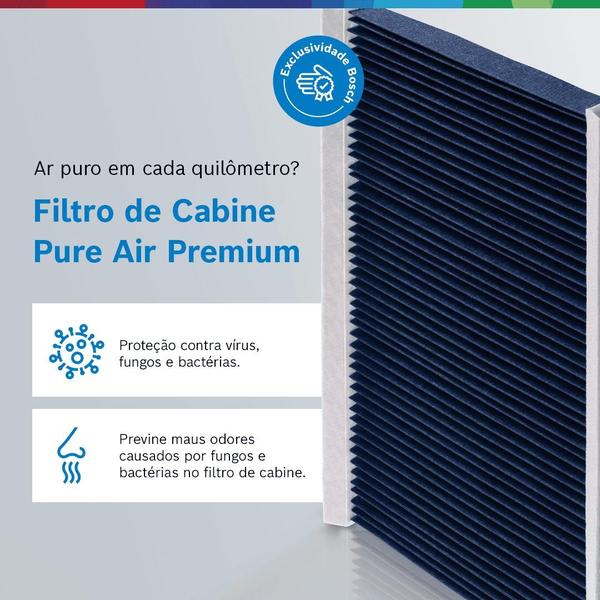 Imagem de Filtro De Cabine Bosch Argo/Mobi 0 986 BF8 596