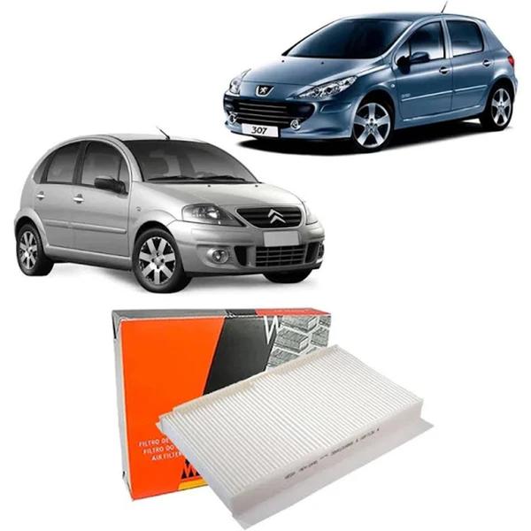 Imagem de Filtro de Cabine Peugeot 307 308 Citroen C3 C4 AKX 1446