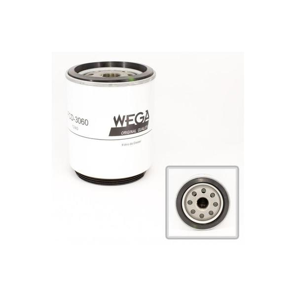 Filtro de Combustível Cursor Eurocargo Tector Ford Caminhões Mercedes Caminhões Ônibus Volkswagen Caminhões - Wega - FCD3060 Imagem de Filtro de Combustível Cursor Eurocargo Tector Ford Caminhões Mercedes Caminhões Ônibus Volkswagen Caminhões - Wega - FCD3060
