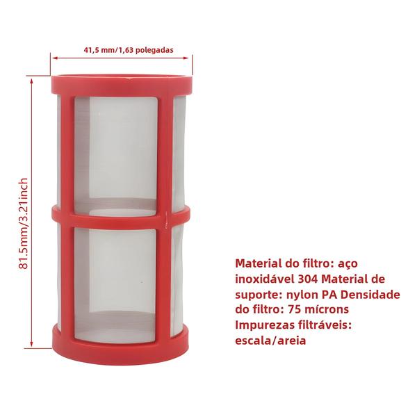 Imagem de Filtro de Irrigação para Jardim - 1/2", 3/4" e 1" - Sistema de Irrigação com Pré-Filtro