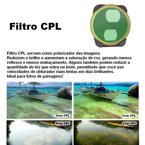 Imagem de Filtro de Lente CPL para Drone DJI Air 3