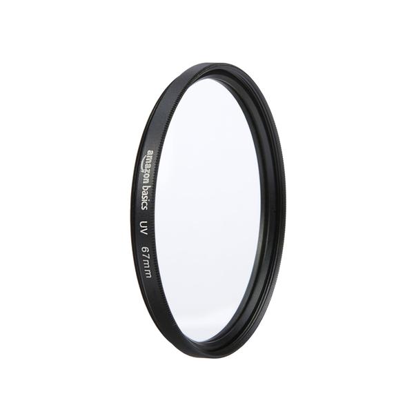 Imagem de Filtro de lente de câmera Amazon Basics UV Protection 67mm