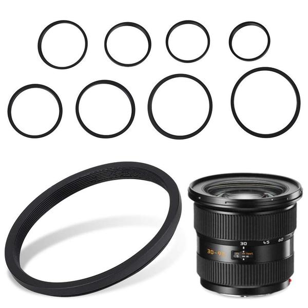 Imagem de Filtro de lente de câmera Step Up Rings Adapter Set 8PCS Ejoyous