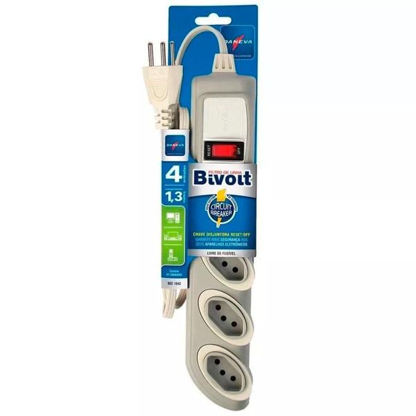 Imagem de Filtro de Linha Bivolt Circuit Breaker DN1642 - Daneva