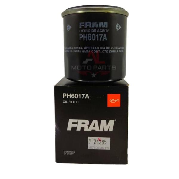 Imagem de Filtro De Óleo Fram PH6017A Honda Yamaha Kawasaki Harley