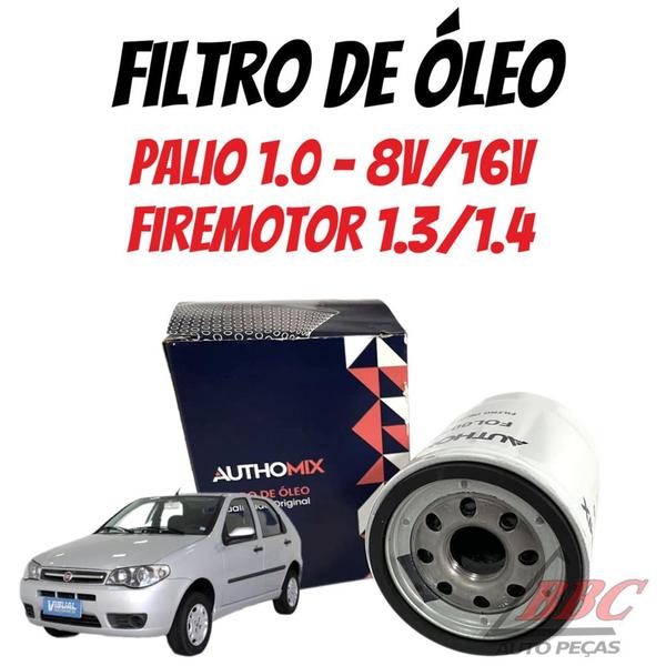 Imagem de Filtro De Óleo Palio motor fire 1.0/1.3/1.4 8V/16V