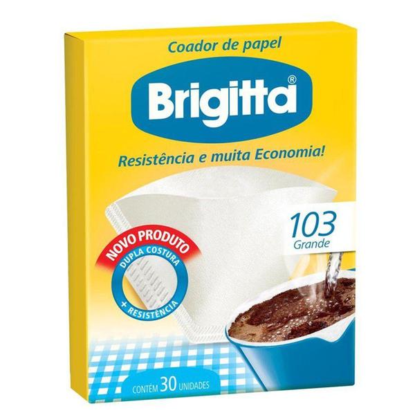 Imagem de Filtro de Papel para Café Brigitta 103 com 30 unidades