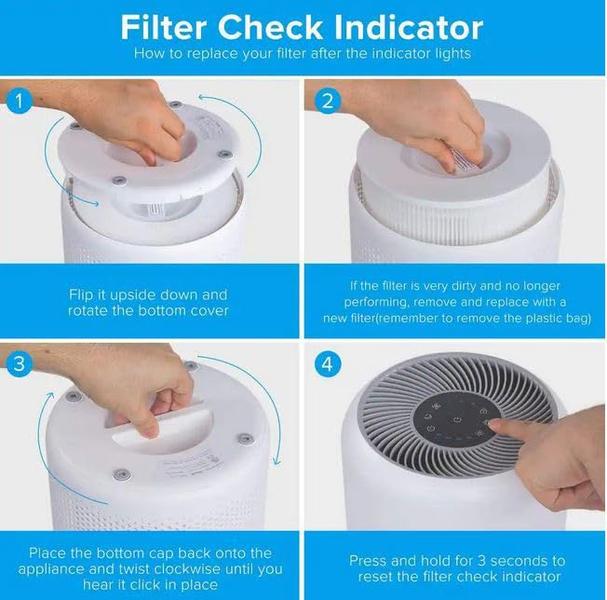 Imagem de Filtro de substituição do purificador de ar LEVOIT Core 300 Core300-RF