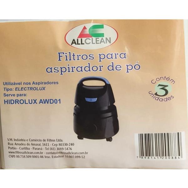 Imagem de Filtro Descartável para Aspirador de Pó Electrolux AWD01