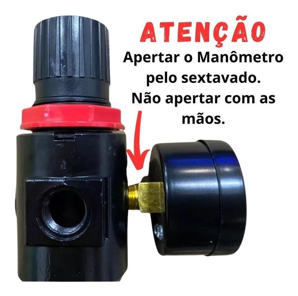 Imagem de Filtro E Regulador De Ar - 1/4 Afr-2000