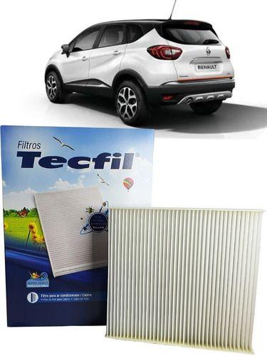 Imagem de Filtro e spray cabine ar condicionado captur 2.0 flex 16v 2017 2018 2019 2020 2021 2022