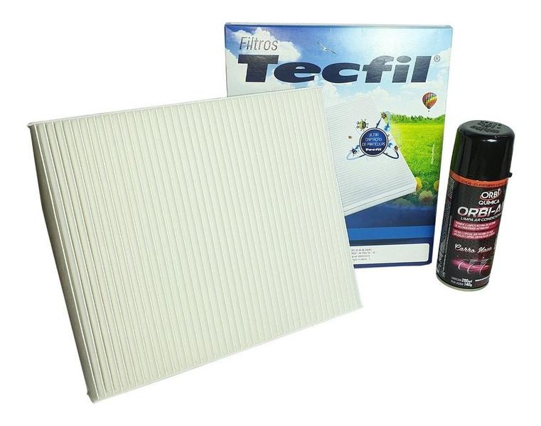 Imagem de Filtro e spray cabine ar condicionado gol g5 1.0 flex 2008 2009 2010 2011 2012