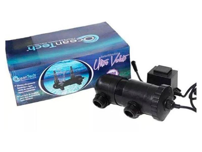 Filtro Esterilizador UV Ocean Tech 13W para Lagos e Aquários - 220V Imagem de Filtro Esterilizador UV Ocean Tech 13W para Lagos e Aquários - 220V