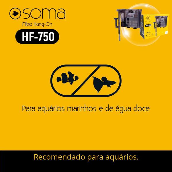 Imagem de Filtro ext hang-on soma hf-750 - 750l/h 10w 220v