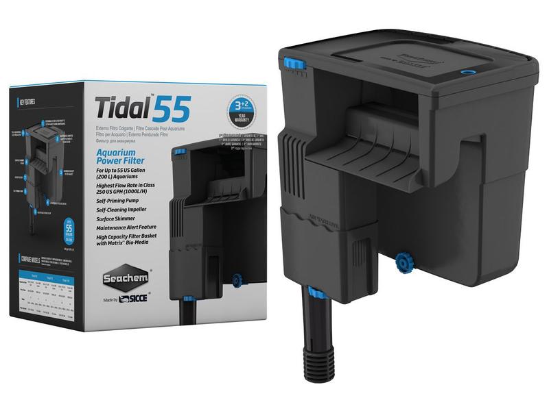 Imagem de Filtro Externo Hang On Seachem Tidal 55 220v Aquario Cascata