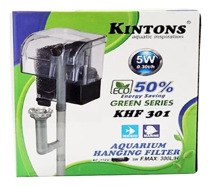 Imagem de Filtro Externo KHF-301 300 L/H Para Aquários Até 60 Litros 110v - Kintons