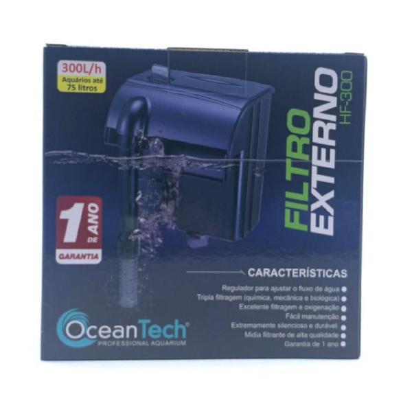 Imagem de Filtro Externo Oceantech HF-300 Aquário até 75L Vazão 300L/H